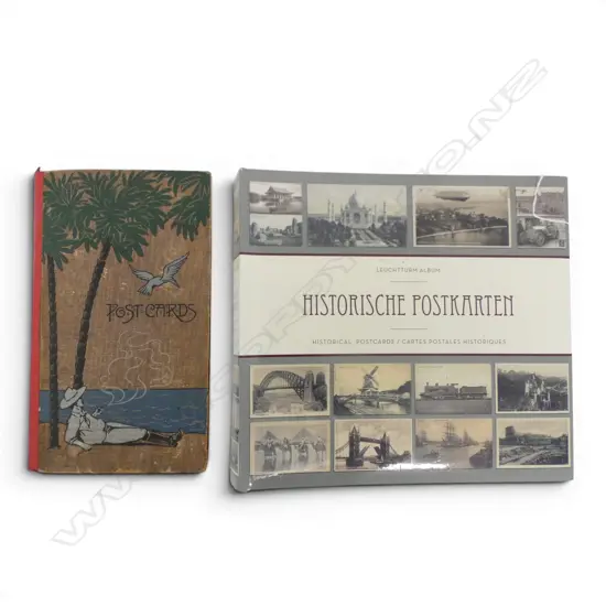 2 POSTCARD ALBUMS