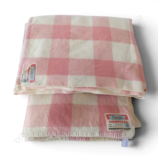 2 WOOL BLANKETS