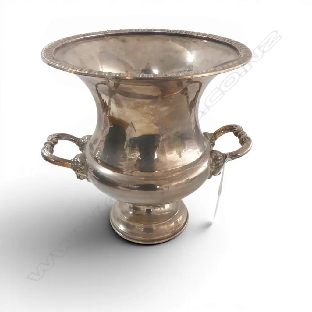 SILVER PLATED CHAMPAGNE BUCKET H.235mm Image 1++