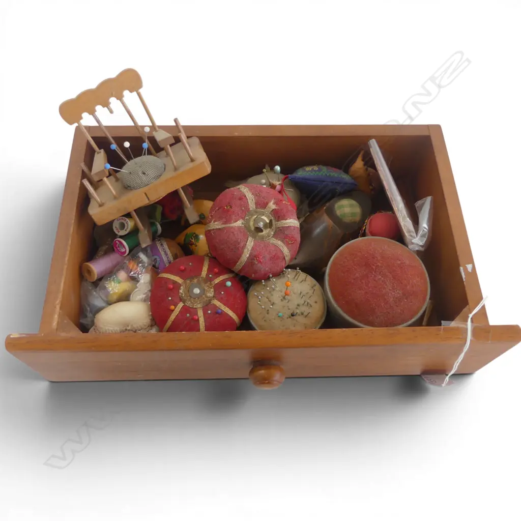 ASST. ANTIQUE PIN CUSHIONS  Image 1++