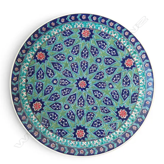LG AVANOS/TURKISH GLAZED WALL HANGING BOWL Dia.415mm