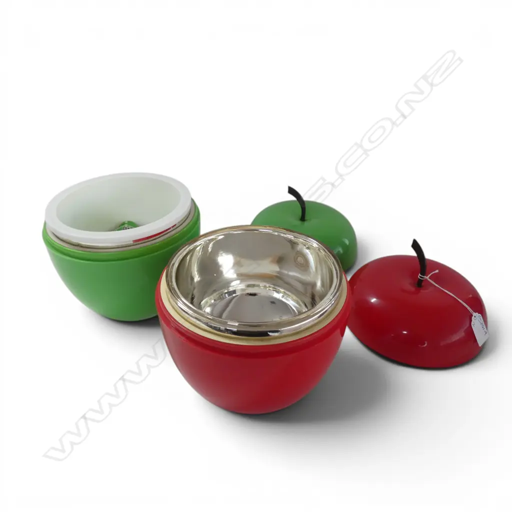 2 VINTAGE APPLE JAR'S by HIMALAYA HOUSEWARE H.220mm Image 1++