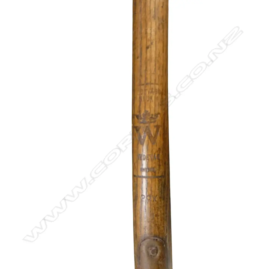 OLD PITCH FORK BY EDEVAGS BRUK SWEDEN L.1500mm BORER TO END OF HANDLE Image 1++