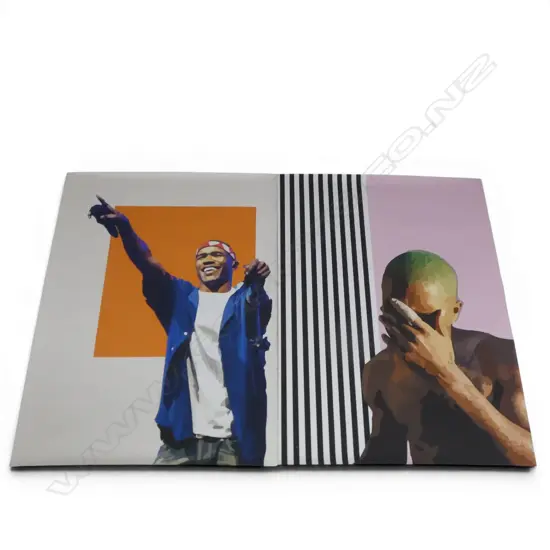 2 LARGE POSTER PRINTS of FRANK OCEAN (BLONDE) by MAX CADENHEAD printed by WSL (Auckland)  