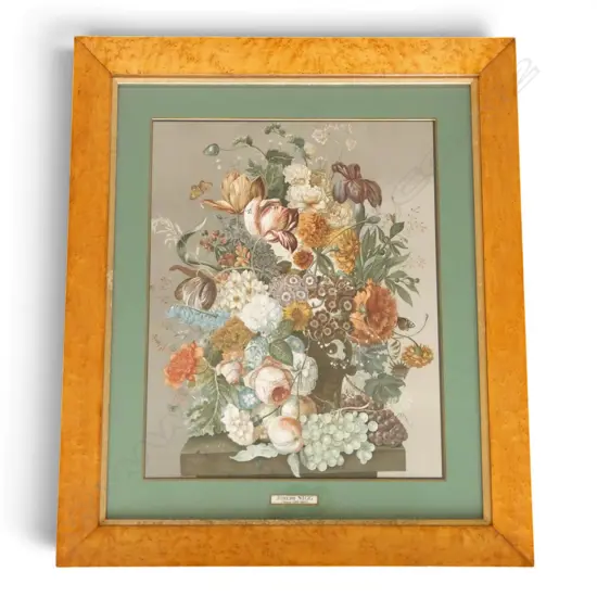 JOSEPH NIGG FLORAL STILL LIFE PRINT 795x655mm