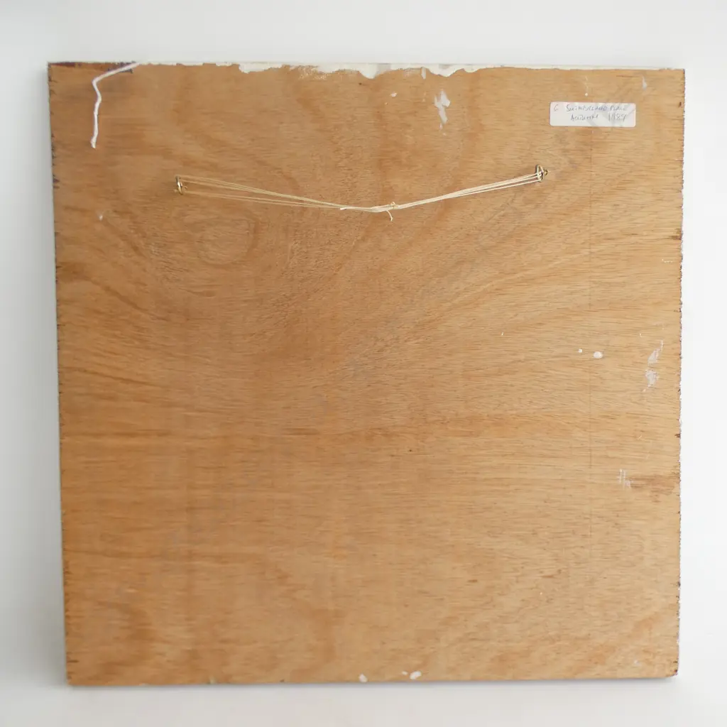 ARTIST UNKNOWN, 'SUTHERLAND PLACE, AUTUMN', OIL ON BOARD, 500 X 550mm Image 1++