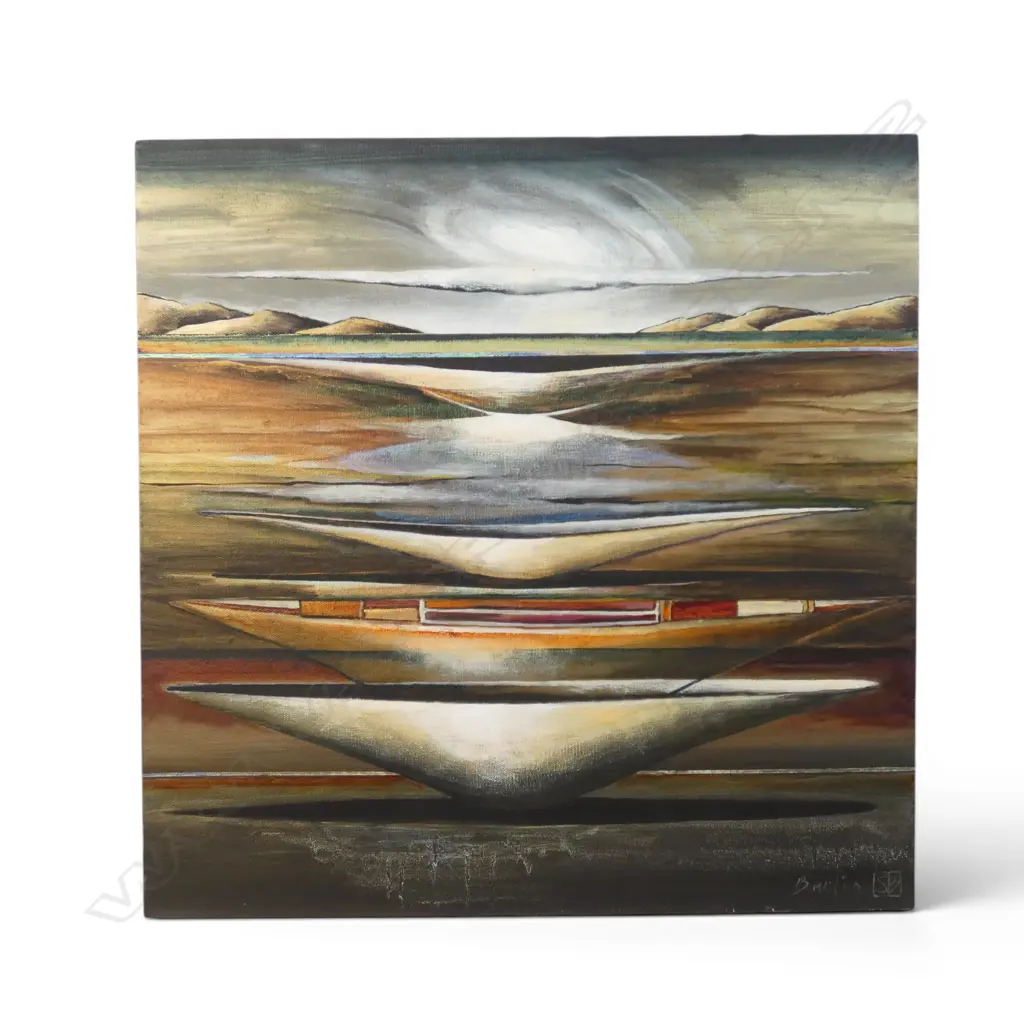 SALLY BURTON, UNTITLED, 2008, ACRYLIC ON CANVAS, 510x510mm Image 1++