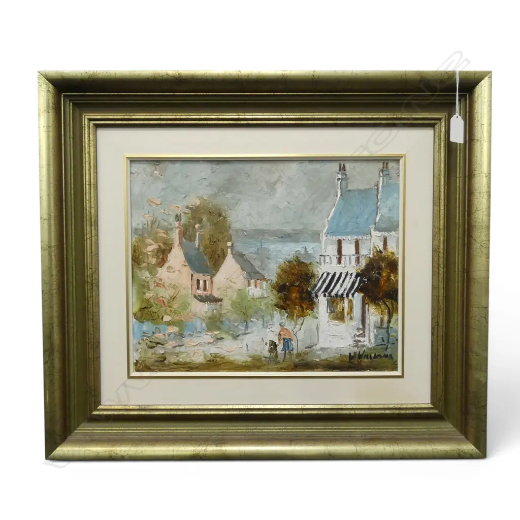 WILMOTTE WILLIAMS, THE OLD STREET, OIL ON BOARD, 295x370mm Image 1++