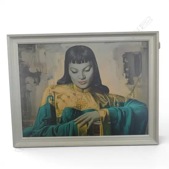 MODERN TRETCHIKOFF DIGITAL PRINT ON CANVAS BOARD 490x670mm
