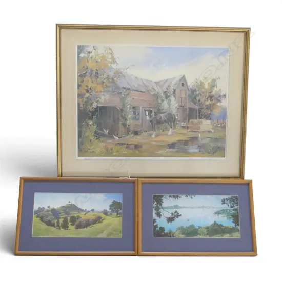 2 JANET BOTHNER-BY PRINTS 160x325 + DON NEILSON SIGNED PRINT 