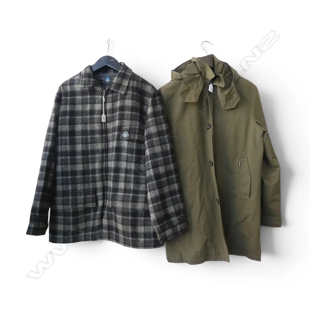 2 JACKETS; SWANNDRI 2XOS & BEN SHERMAN SIZE L Image 1++