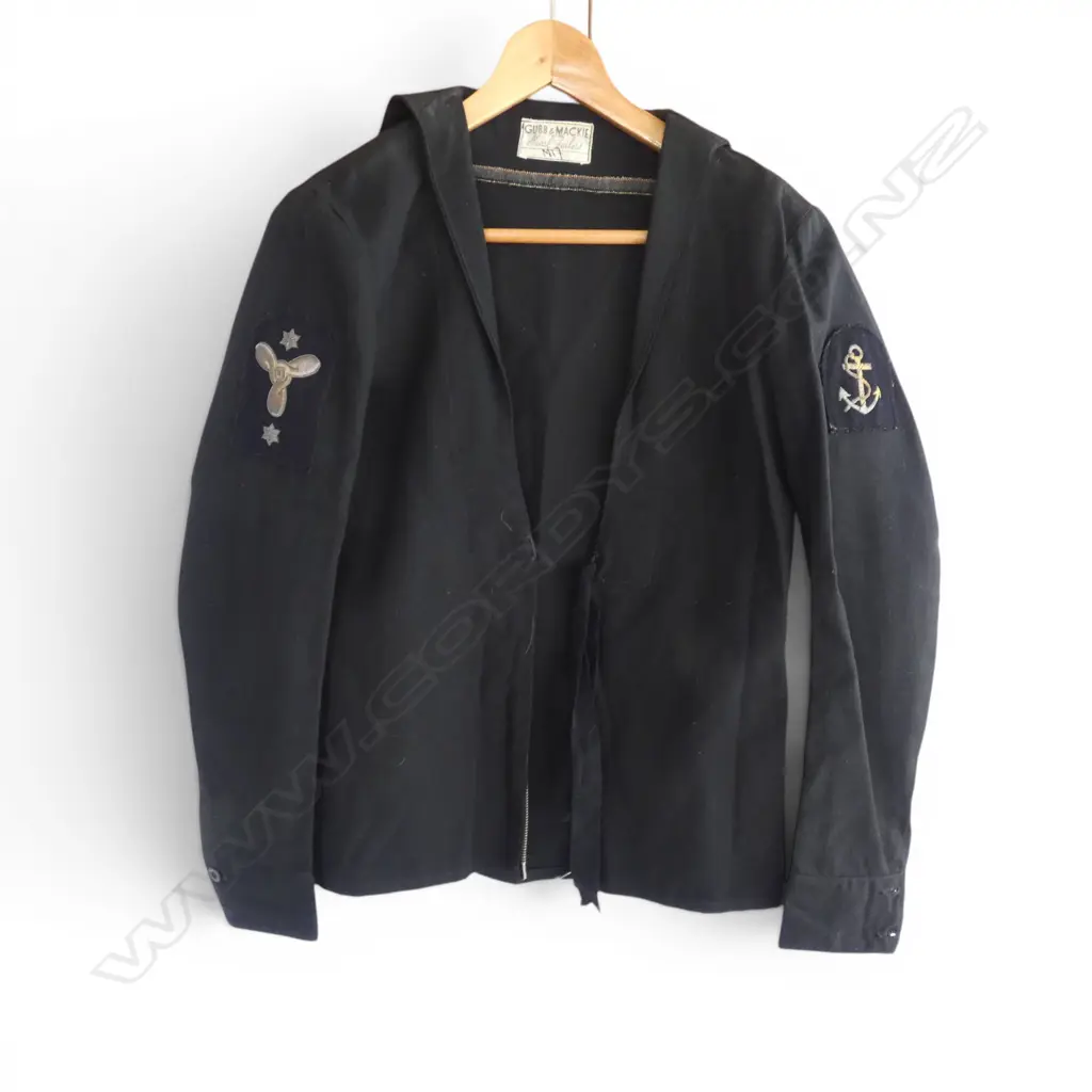 GUBB & MACKIE LATE 1940’S NAVY JACKET Image 1++