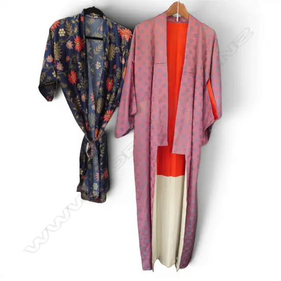 SILK ROBE + KIMONO 