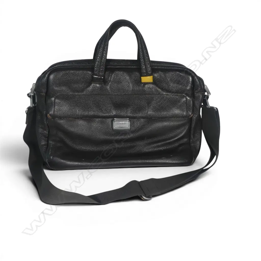 ITALIAN MANDARINA DUCK LEATHER BAG W.480mm Image 1++