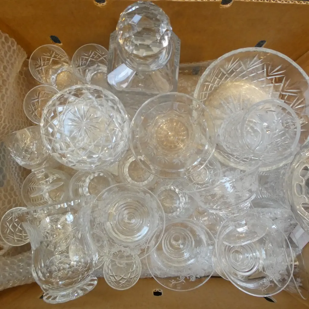 COLLECTION OF ASST. CRYSTAL Incl. WEBB & CORBETT Image 1++