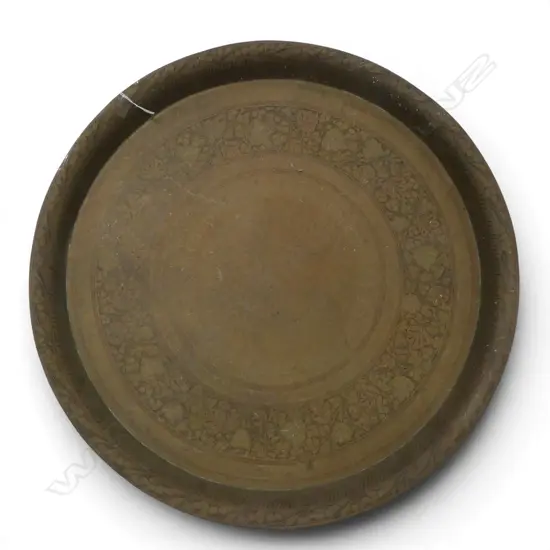 LG BRASS CHARGER TRAY 580mm dia