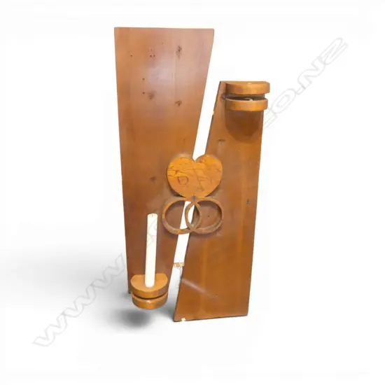 KAURI WALL MOUNTED CANDLE HOLDER 710x315mm