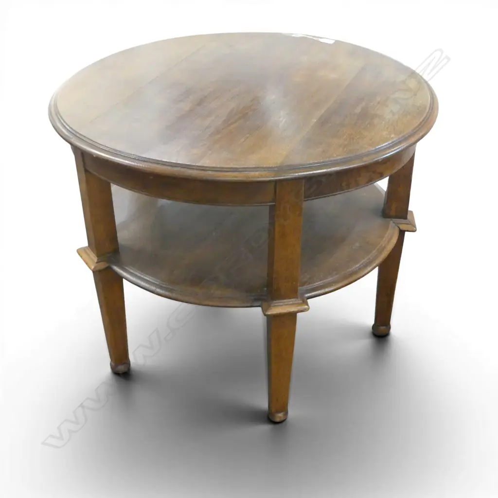 EARLY 20th OAK SIDE TABLE H.610mm, 800mm dia Image 1++