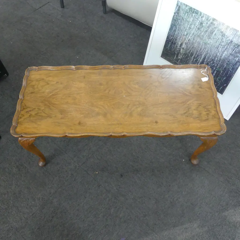 SCALLOPED EDGE COFFEE TABLE, 1050x450x450mm Image 1++