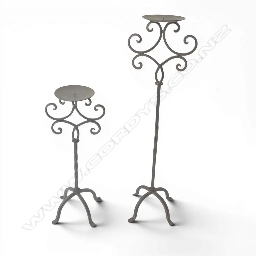 PR OF METAL CANDLE HOLDER,TALLEST H.600MM Image 1++