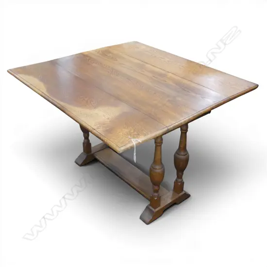 OAK DROP-SIDE TABLE 1070x460x720mm