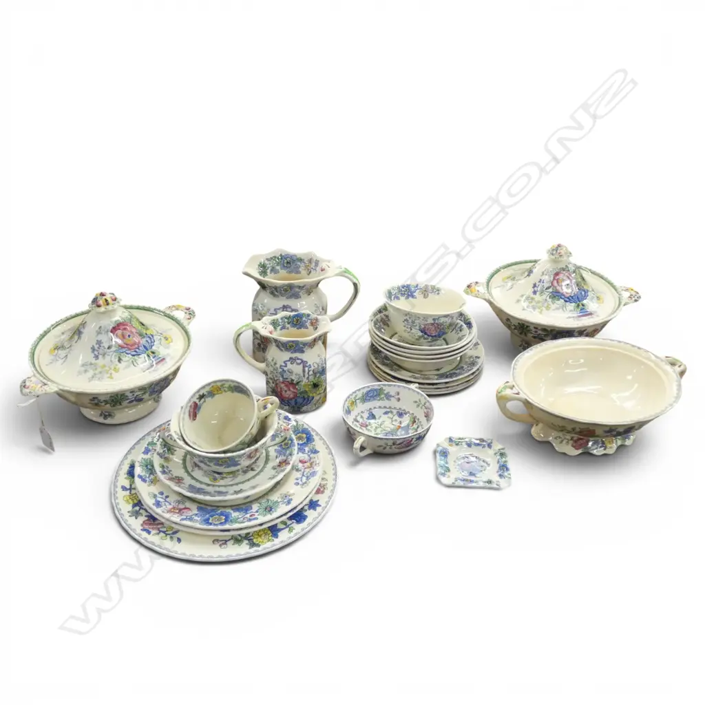 19 PCES MASONS STRATHMORE CHINA Image 1++