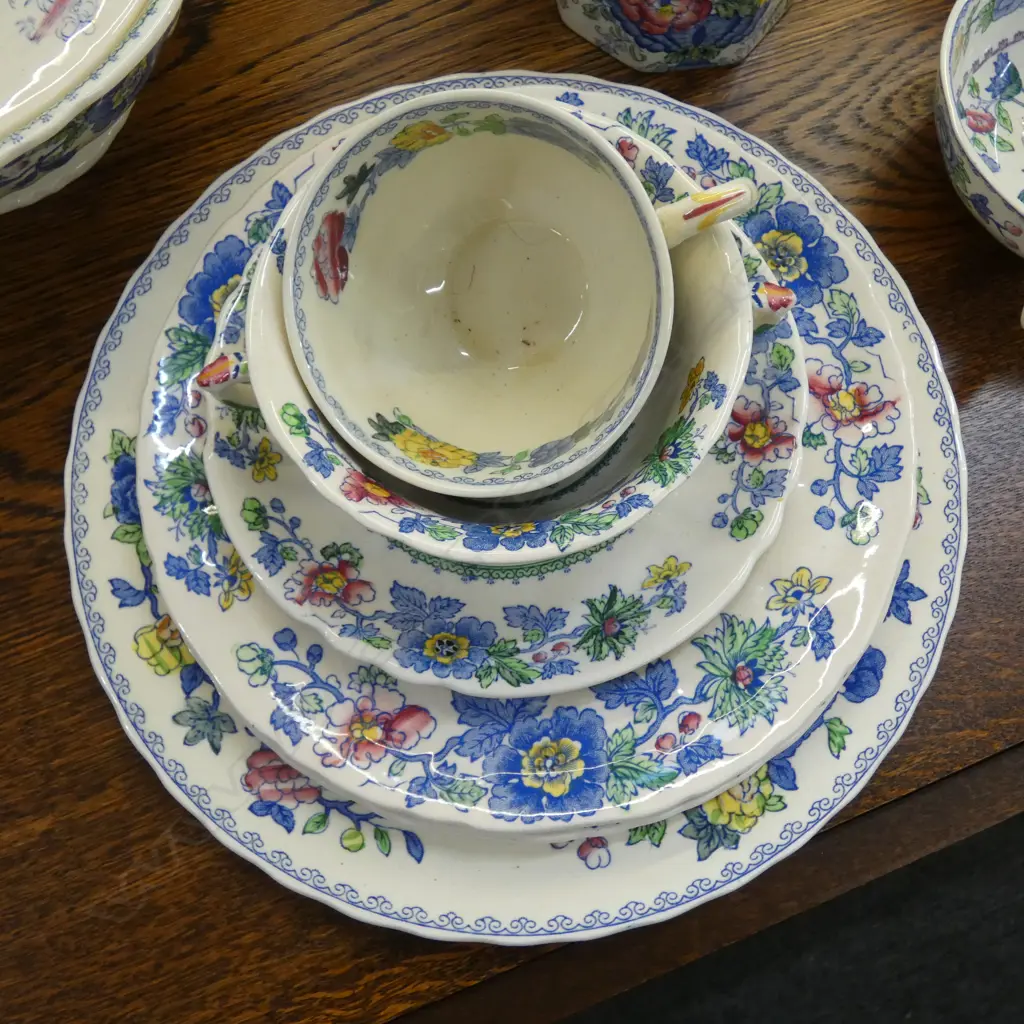 19 PCES MASONS STRATHMORE CHINA Image 1++
