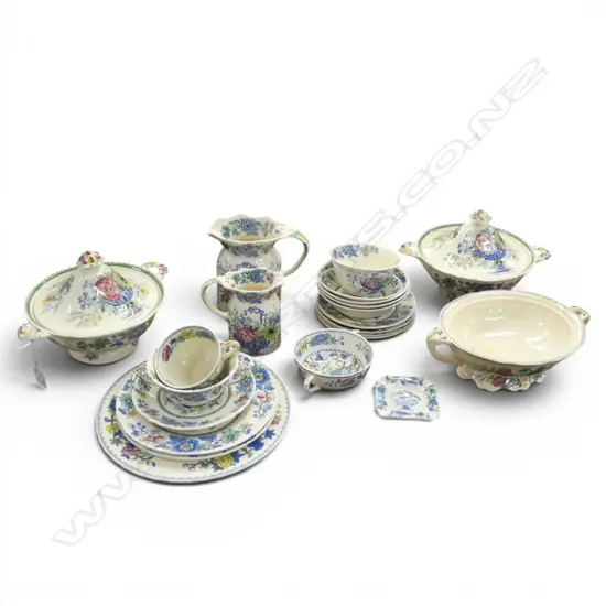 19 PCES MASONS STRATHMORE CHINA