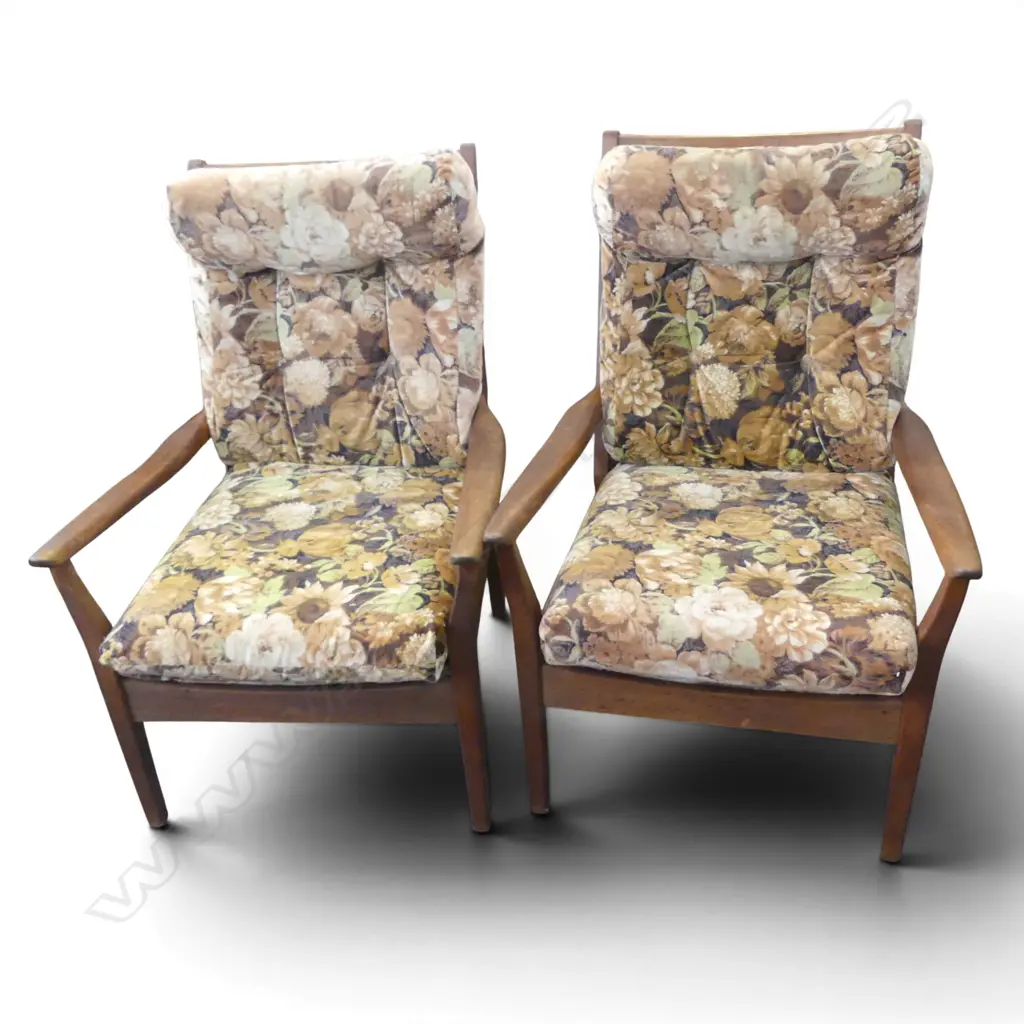 PR MID-CENTURY DON CHAIRS by FRED LOWEN Image 1++