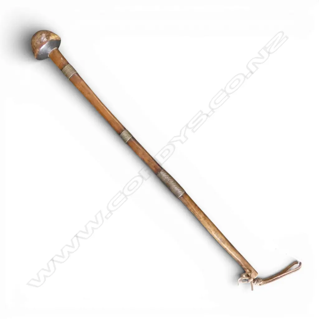 ZULU KNOBKERRIE w. COPPER WIRE BINDINGS L.780mm Image 1++