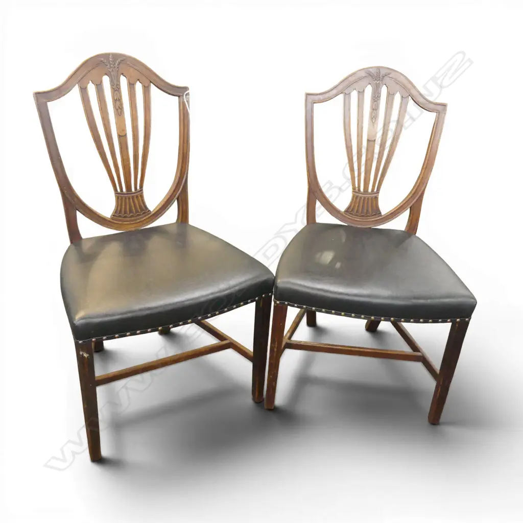 2 HEPPLEWHITE STYLE CHAIRS Image 1++