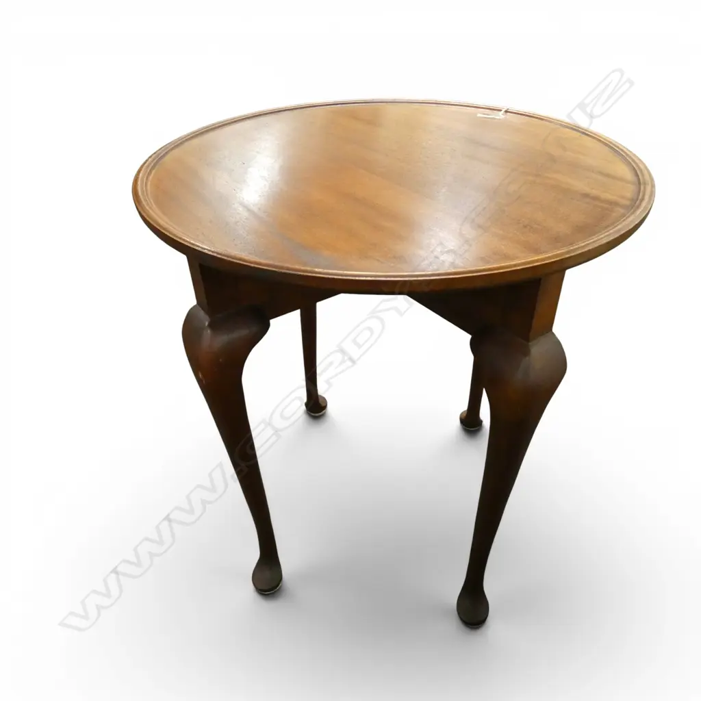 MAHOGANY SIDE TABLE H.540mm, 510mm dia Image 1++