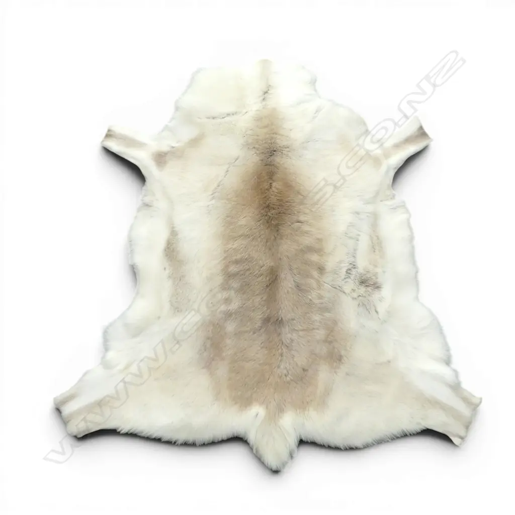 REINDEER HIDE RUG (SOME SHEDDING) 1350x1100mm Image 1++