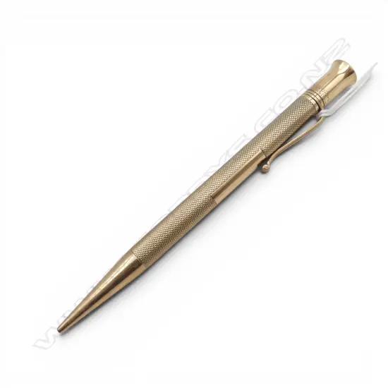 9CT GOLD YARD -O-LEAD PROPELLING PENCIL 24.4GMS TOTAL WEIGHT