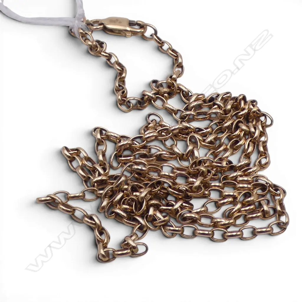 9CT BELCHER CHAIN L.720mm, 7.7gms Image 1++