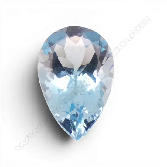 LOOSE PEAR CUT SKY BLUE TOPAZ