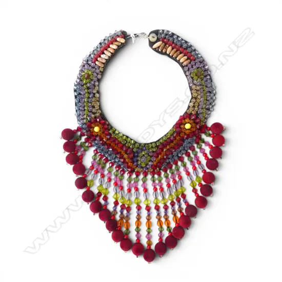 ORNATE BEADED NECKLET