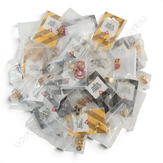 ASST. COSTUME EARRINGS etc