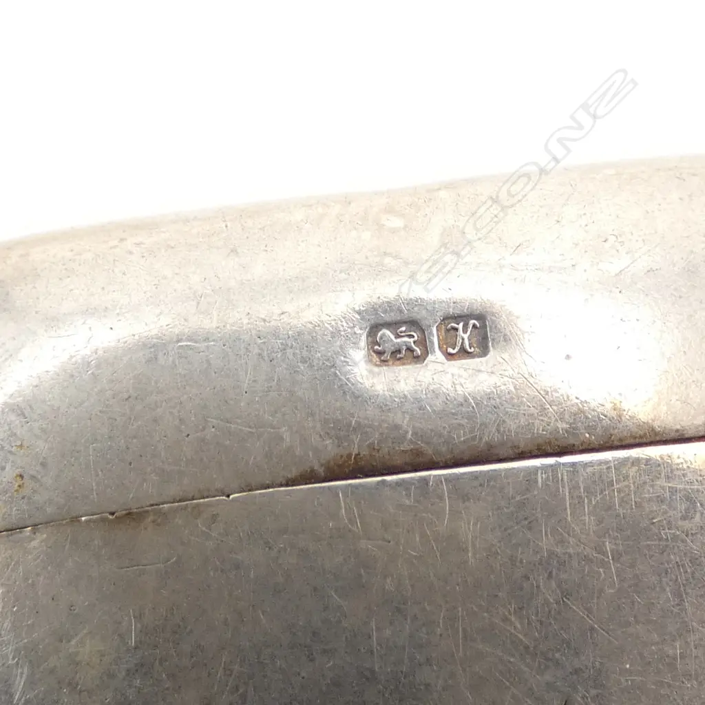 STG SILVER PLAIN VESTA W SUSPENSION LOOP Chester 1910. 30gms Image 1++