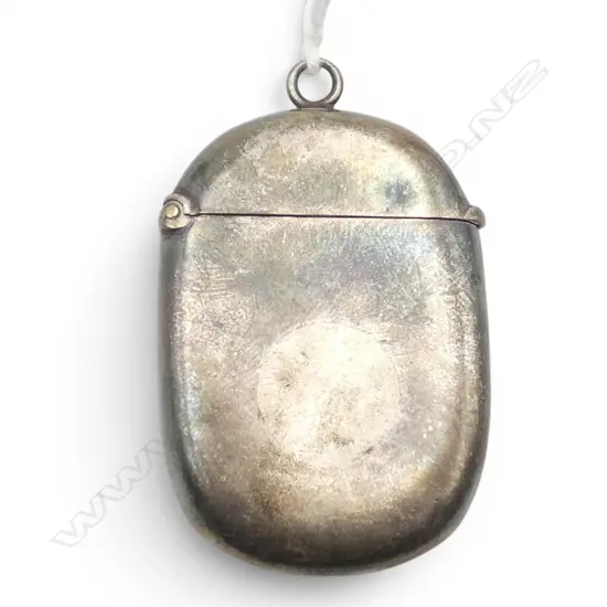 STG SILVER PLAIN VESTA W SUSPENSION LOOP Birmingham 1895. 23.9gms