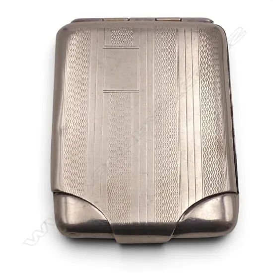 Birmingham 1931 SILVER ENGRAVED MATCHBOX BOX 22.4gms