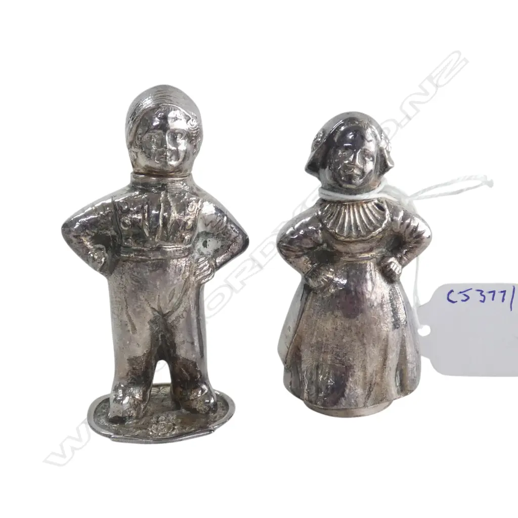 PR DUTCH SILVER FIGURAL CONDIMENTS 102GMS Image 1++