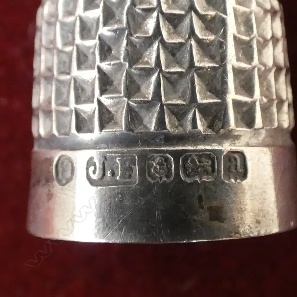 3 STG SILVER THIMBLES 13gms Image 1++