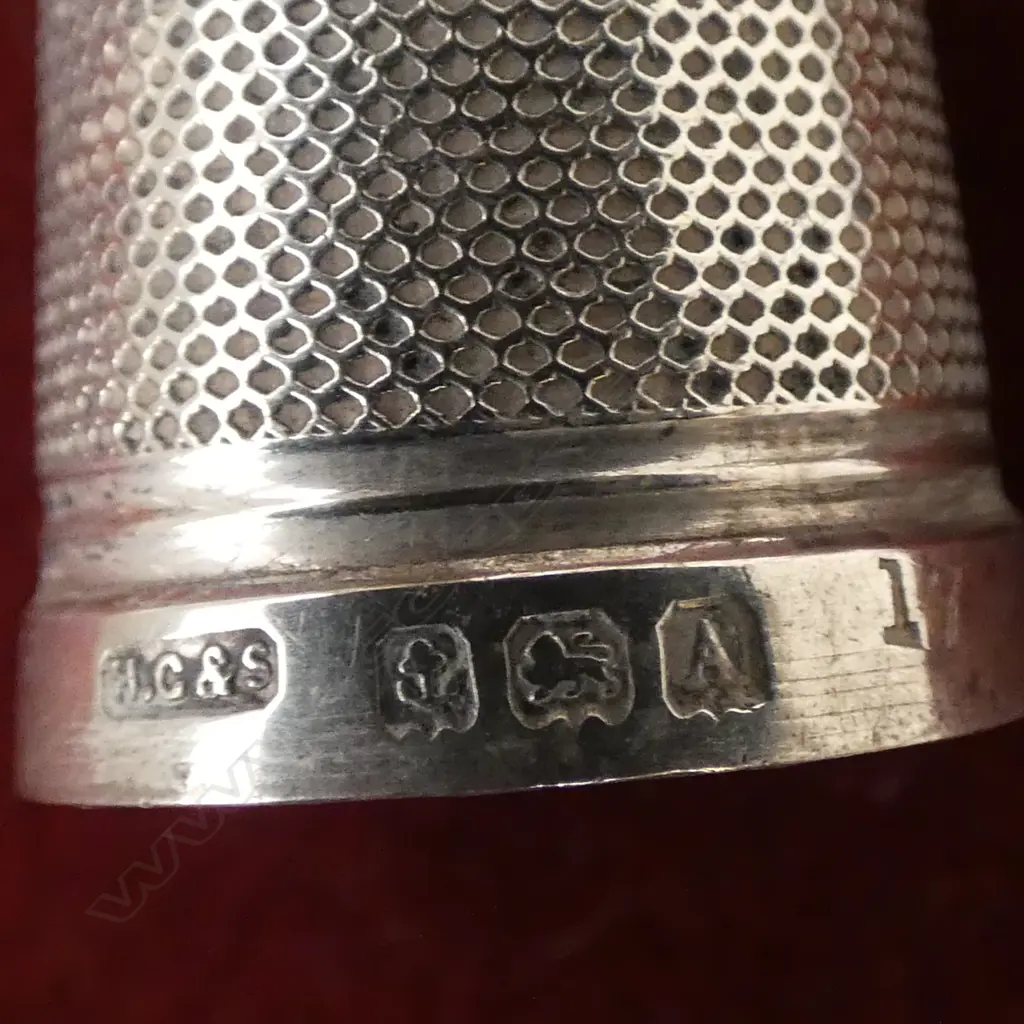 3 STG SILVER THIMBLES 13gms Image 1++