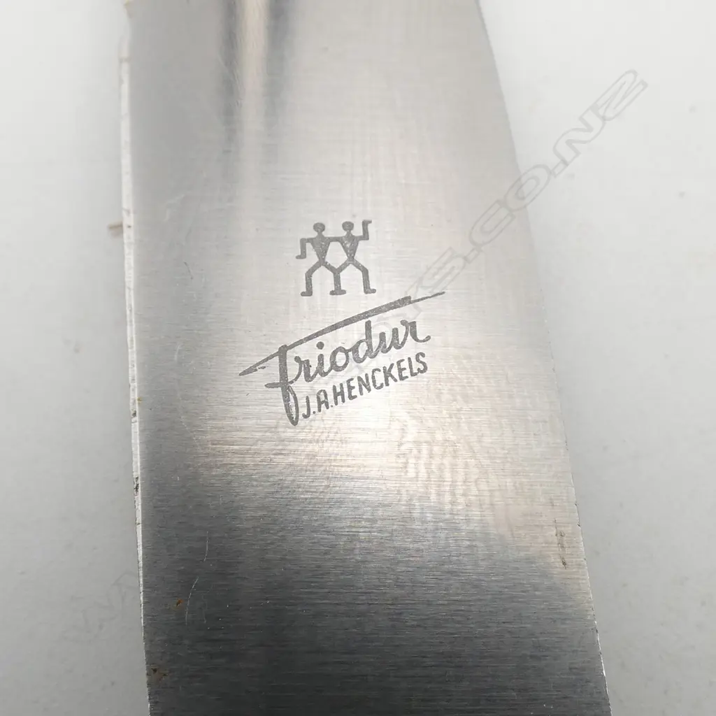 8 SILVER HANDLED KNIVES L.200mm Image 1++
