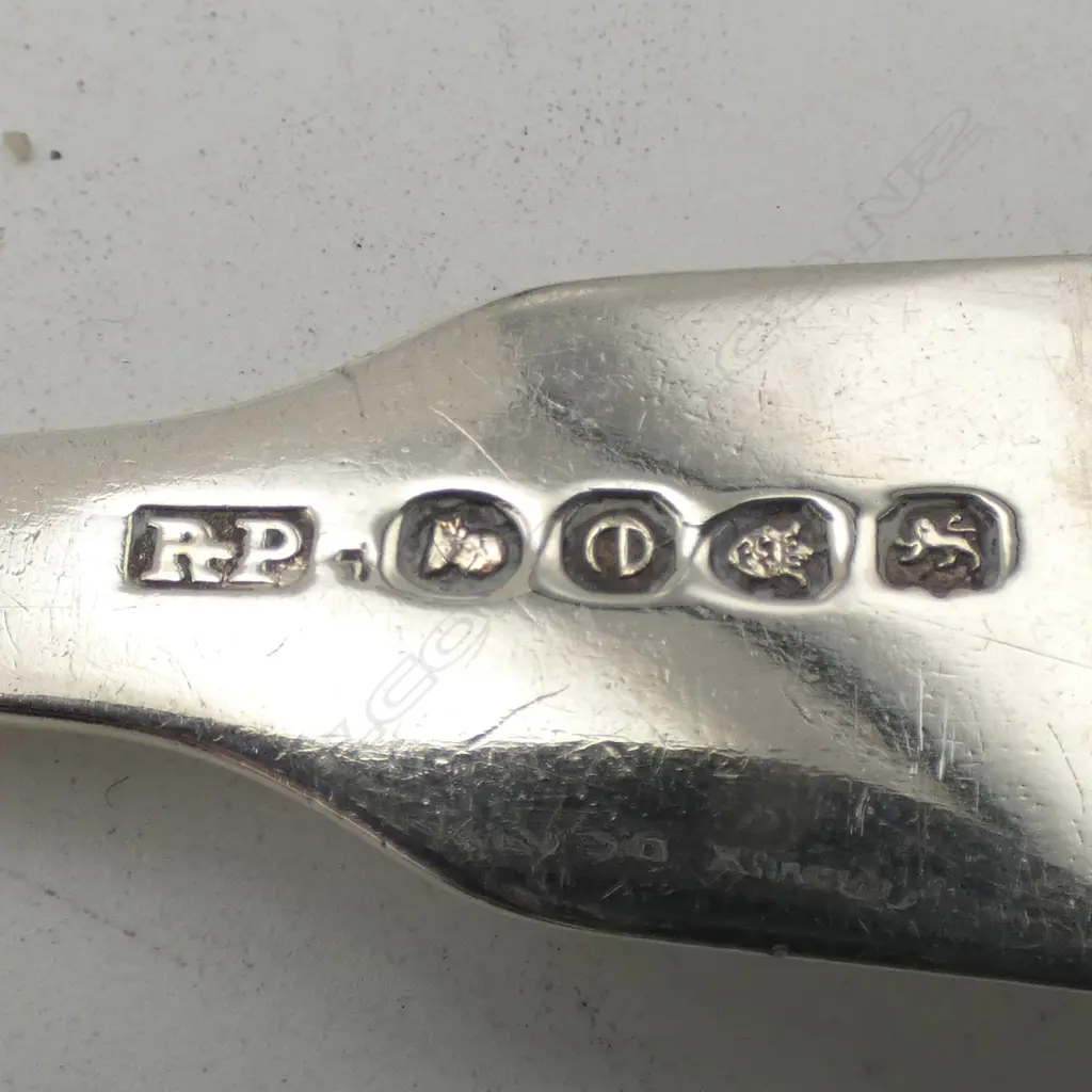 2 GEORGIAN STG SILVER FORKS, LONDON 1820, 138gms Image 1++