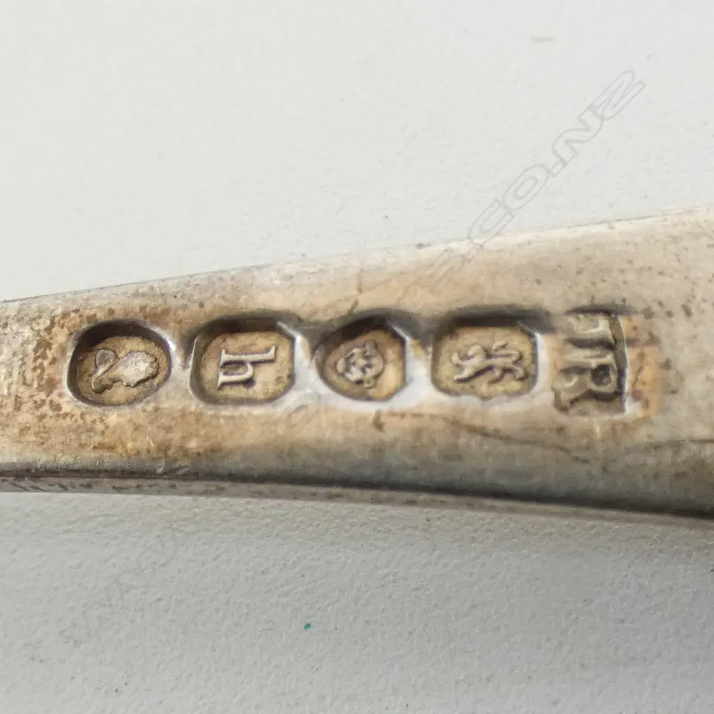 London 1823 SET 4 SILVER OLD ENGLISH pattern TABLE FORKS. 222gms Image 1++