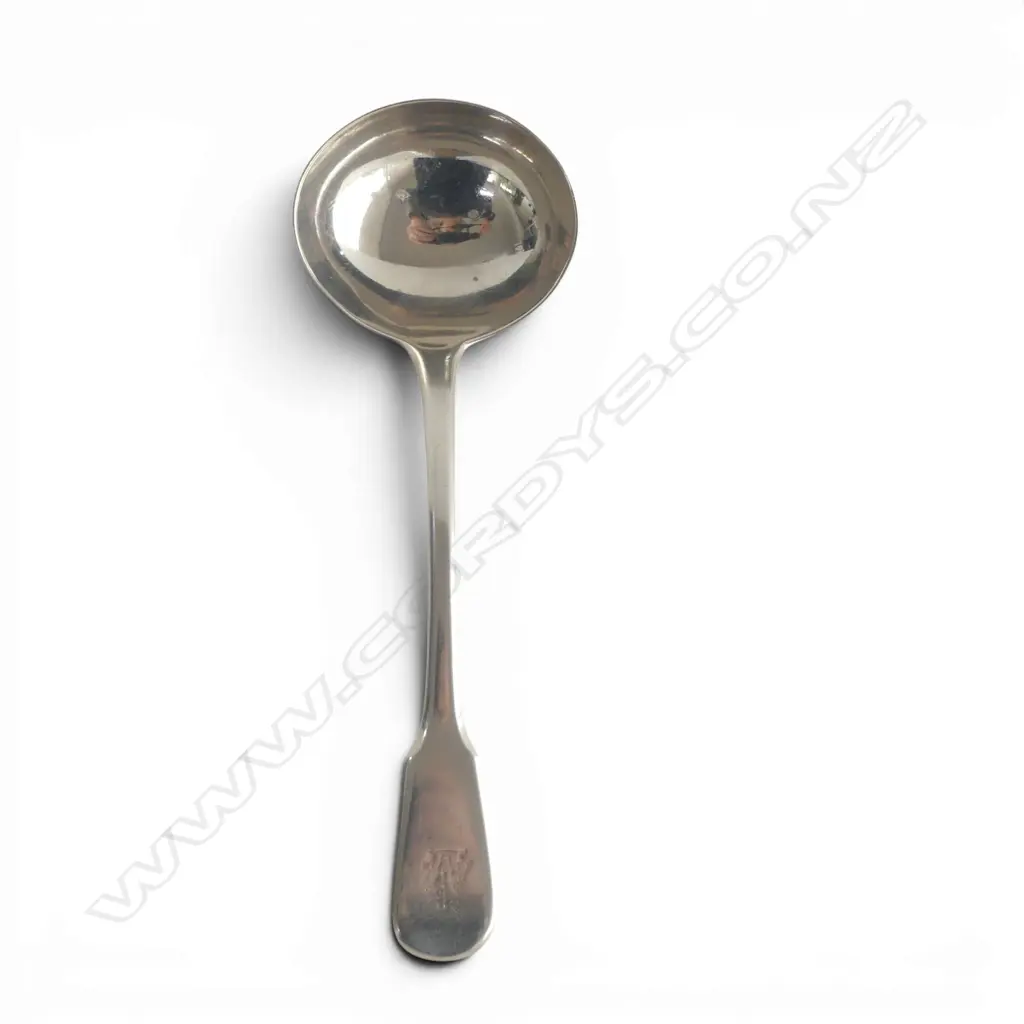 STG SILVER SAUCE LADLE, LONDON 1826, 67gms Image 1++