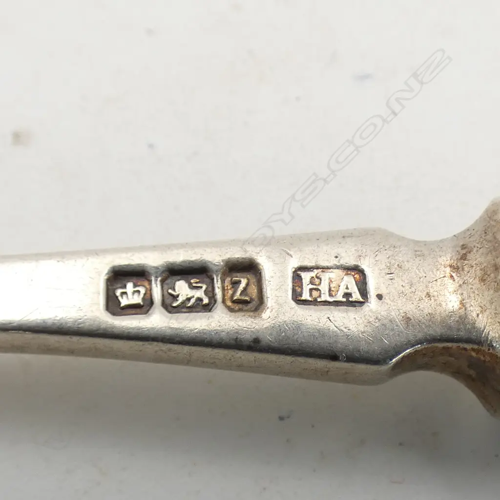 2 STG SILVER UTENSILS mop & casein handle L.210mm Image 1++