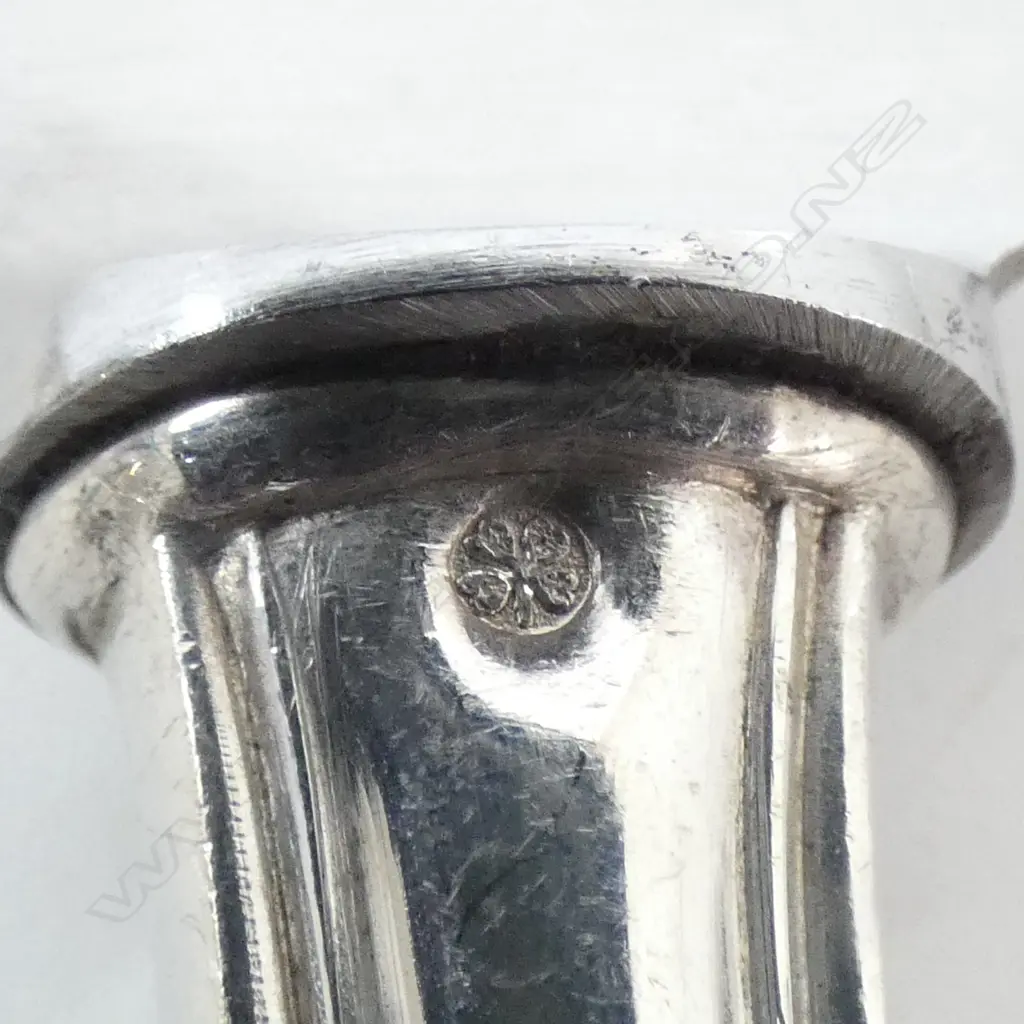AUSTRIAN 800 SILVER HANDLED 6 DINNER KNIVES MAKER ALEXANDER STURM TOTAL WIEGHT 500GMS Image 1++